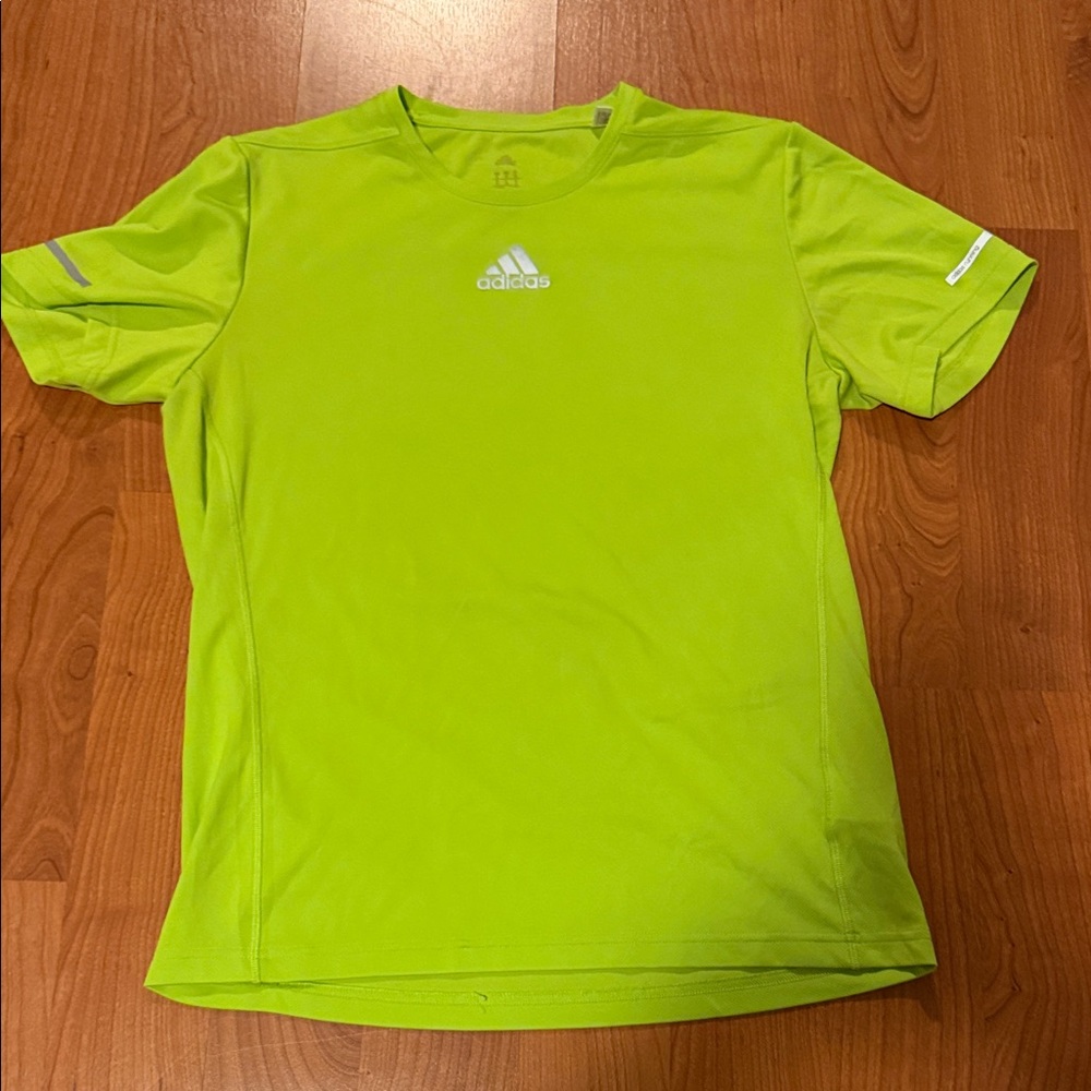 Adidas Men's Bright Lime Short Sleeve Tee